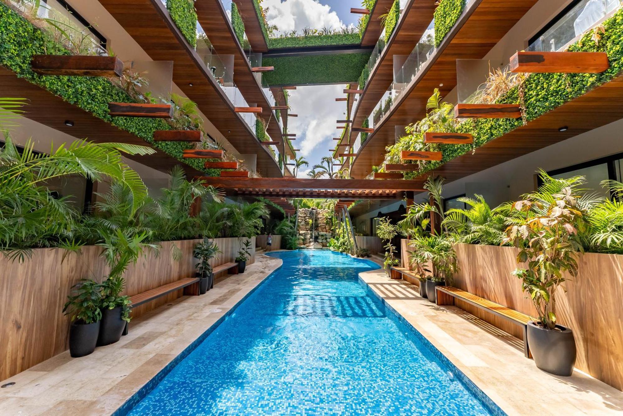 Menesse Apartments Tulum Exteriör bild